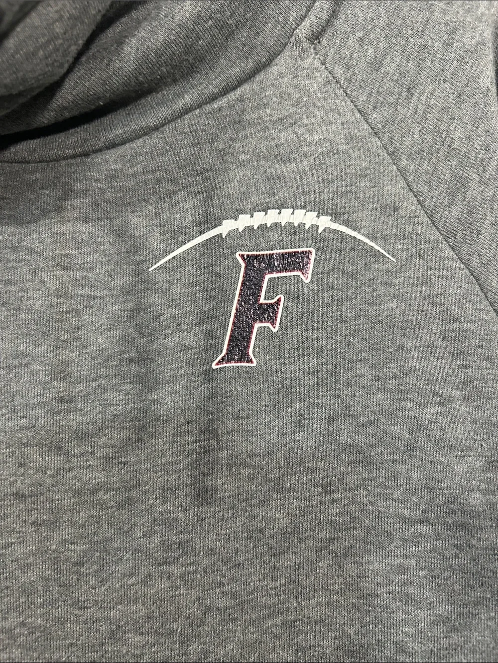Nike Gray Funnel Neck Pullover with Zip Pocket